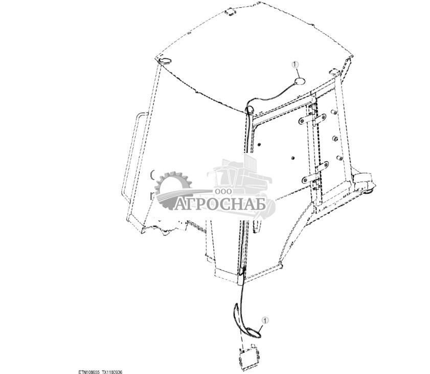 Антенна спутникового модуля JDLink™ (SAT) - ST819395 444.jpg